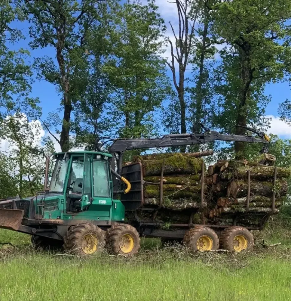 Exploitant forestier à Saint-Projet